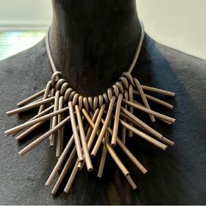 SAMUEL CORAUX- BOOP Bronze Chic Urban Necklace-Make a Statement!
